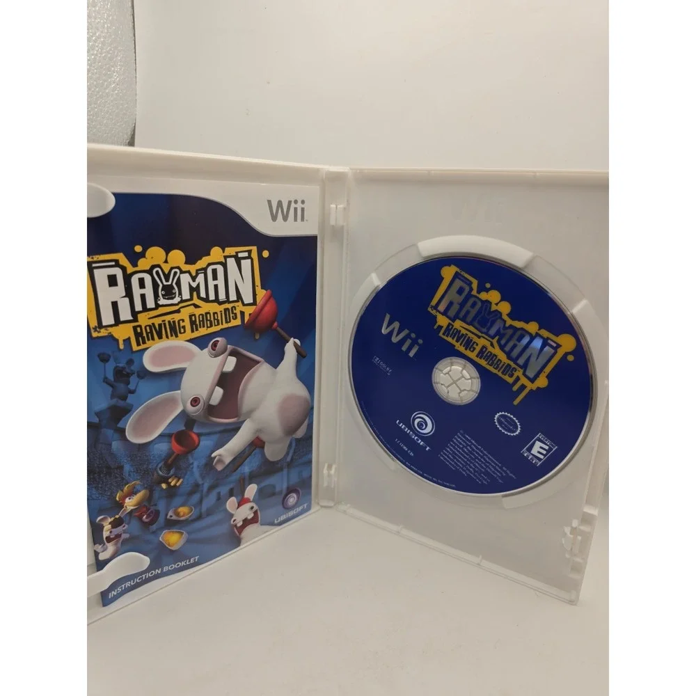 Rayman Raving Rabbids (Nintendo Wii) Tested - Complete